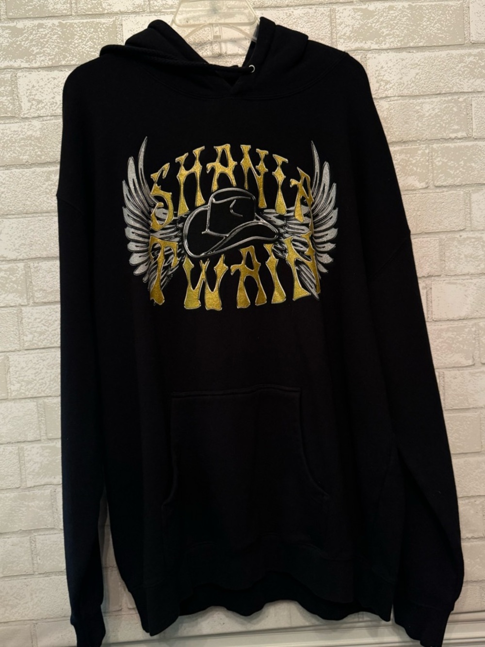 Shania Twain Las Vegas tour Hoodie with Yellow & White Winged Design
